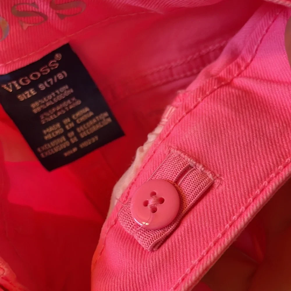 Vigoss pink girls Bermuda shorts XS 5-6